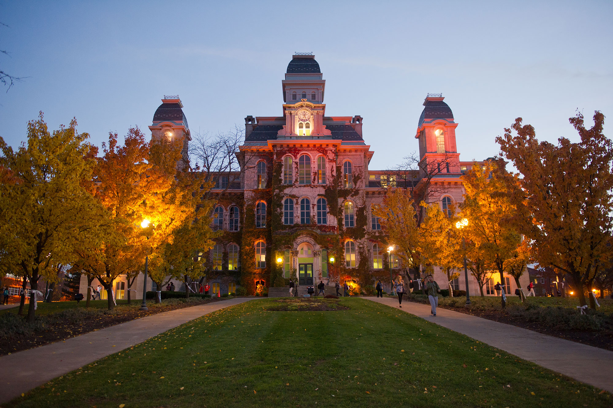 Hall of Languages in the Fall