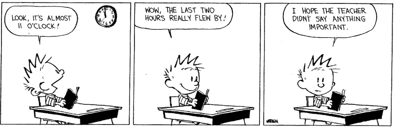 Calvin and Hobbes